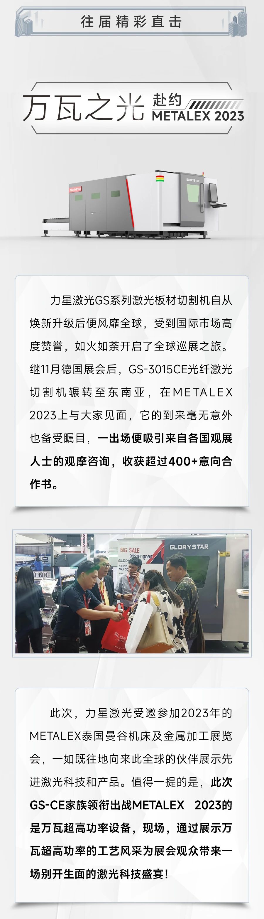 2023再出征！力星激光攜萬瓦設(shè)備亮相METALEX泰國(guó)曼谷機(jī)床及金屬加工展！