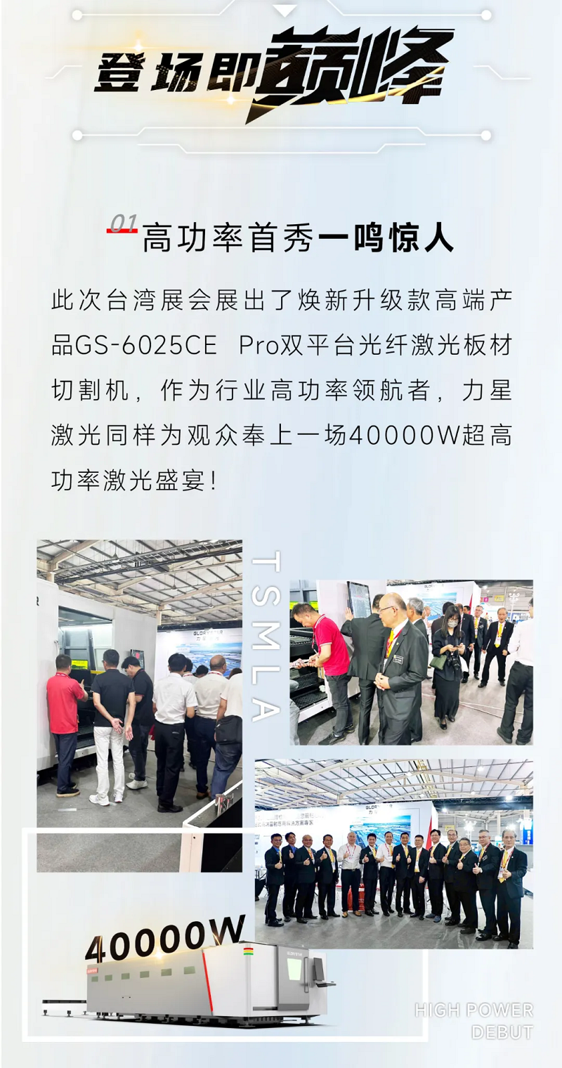 跨越海峽亮相臺(tái)灣展，力星激光高功率實(shí)力“搶鏡”！