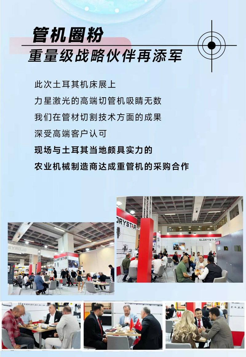 乘風(fēng)海外 完勝歸來！力星激光閃耀土耳其機(jī)床展（Maktek Eurasia2024）！